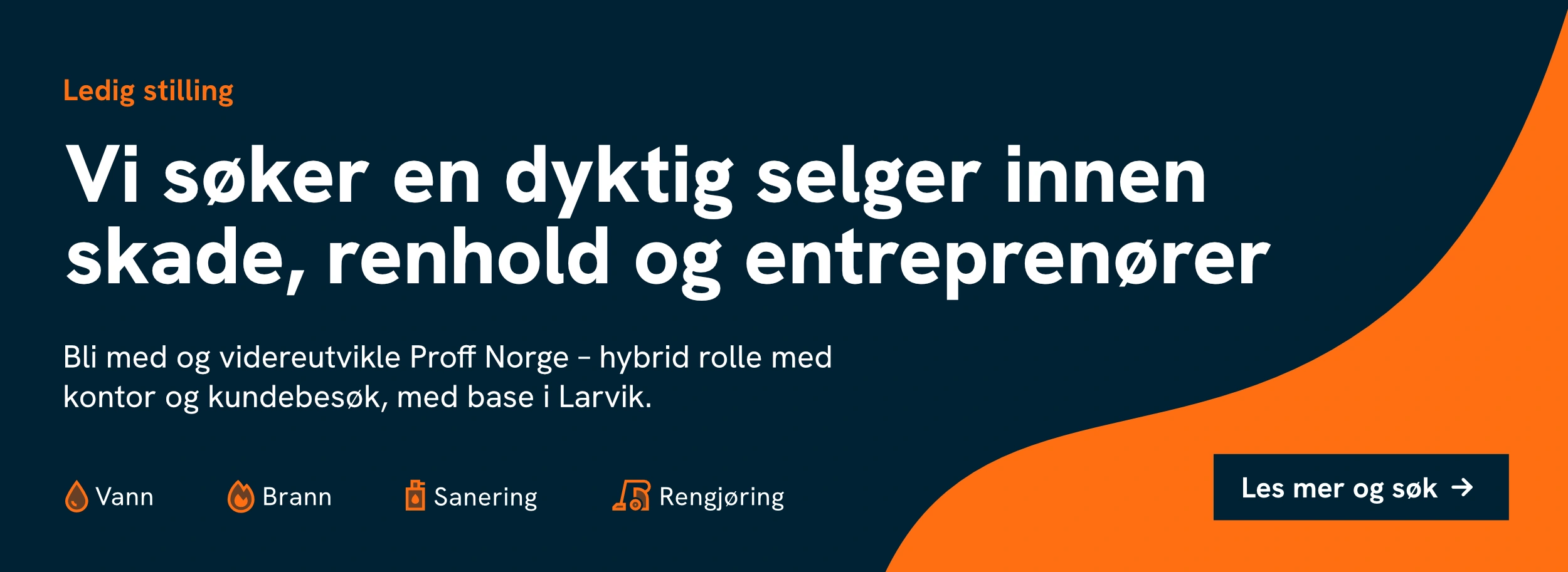 Ledig stilling banner